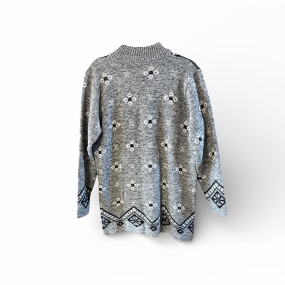 Whitefish Bay Nordic Mock Neck‎ Sweater - Picture 3 of 5